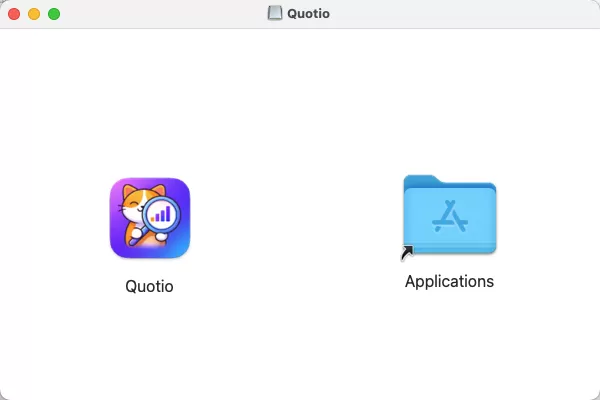Quotio 安装界面