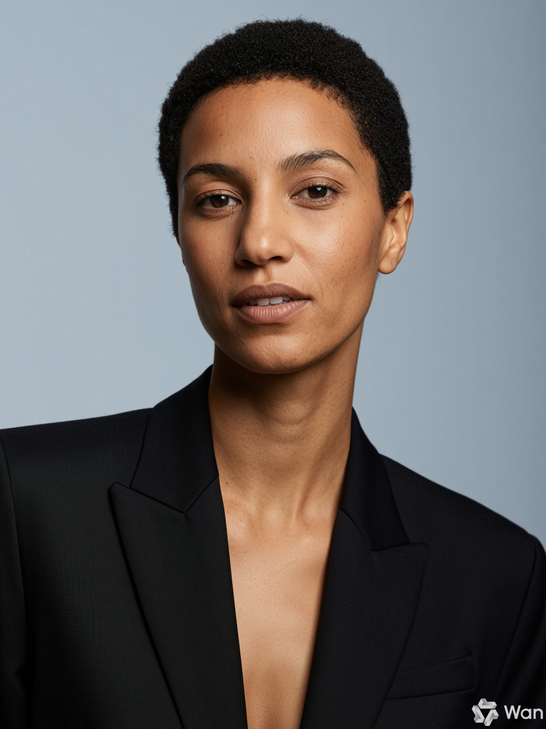 混血女性商务形象