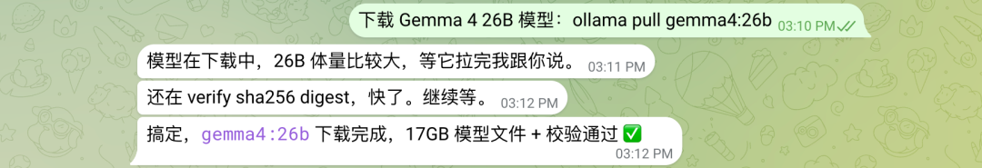Windows PowerShell 安装 Ollama 截图