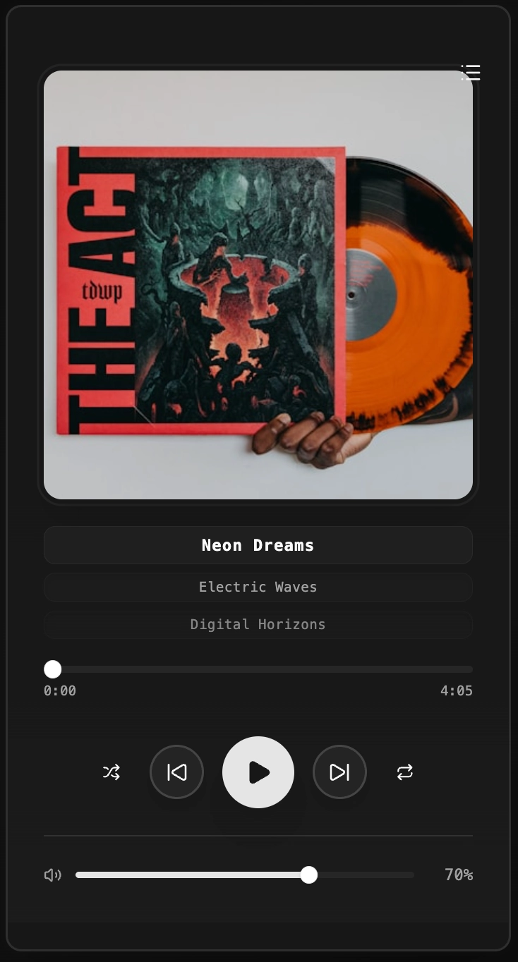 Bolt.new 生成的界面示例