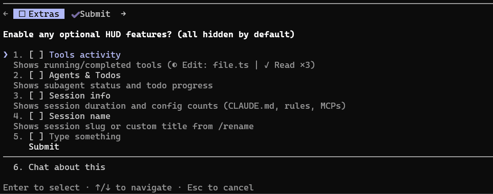 配置 Statusline 命令