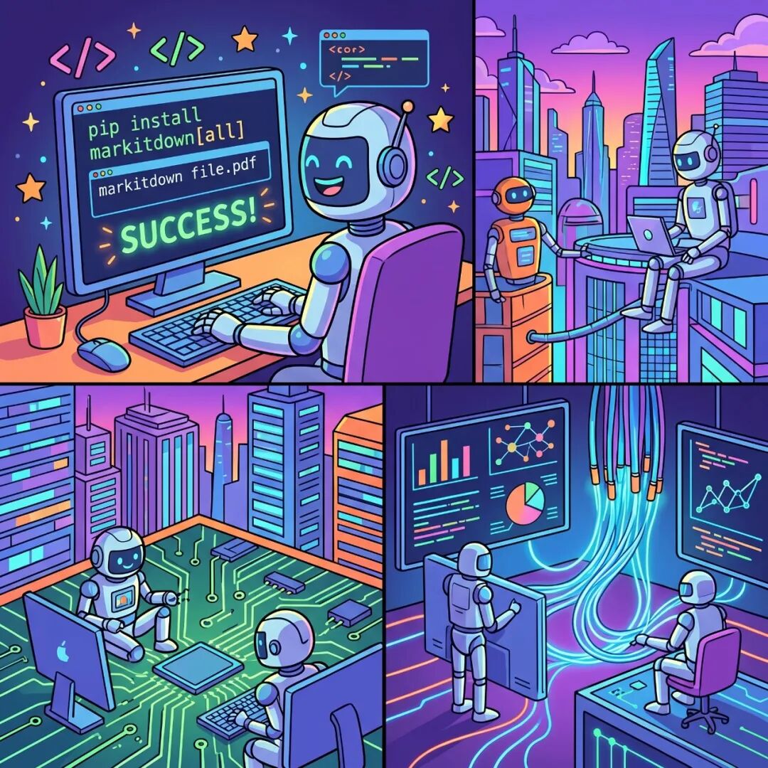 MarkItDown 安装命令