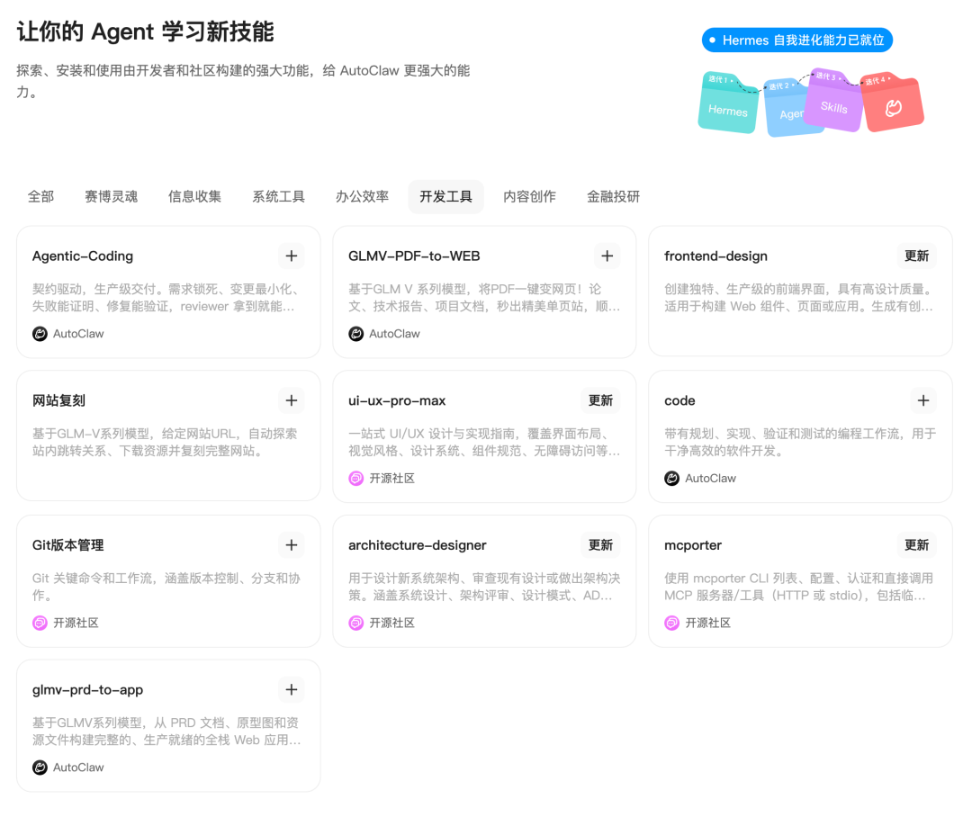 学术类技能示例