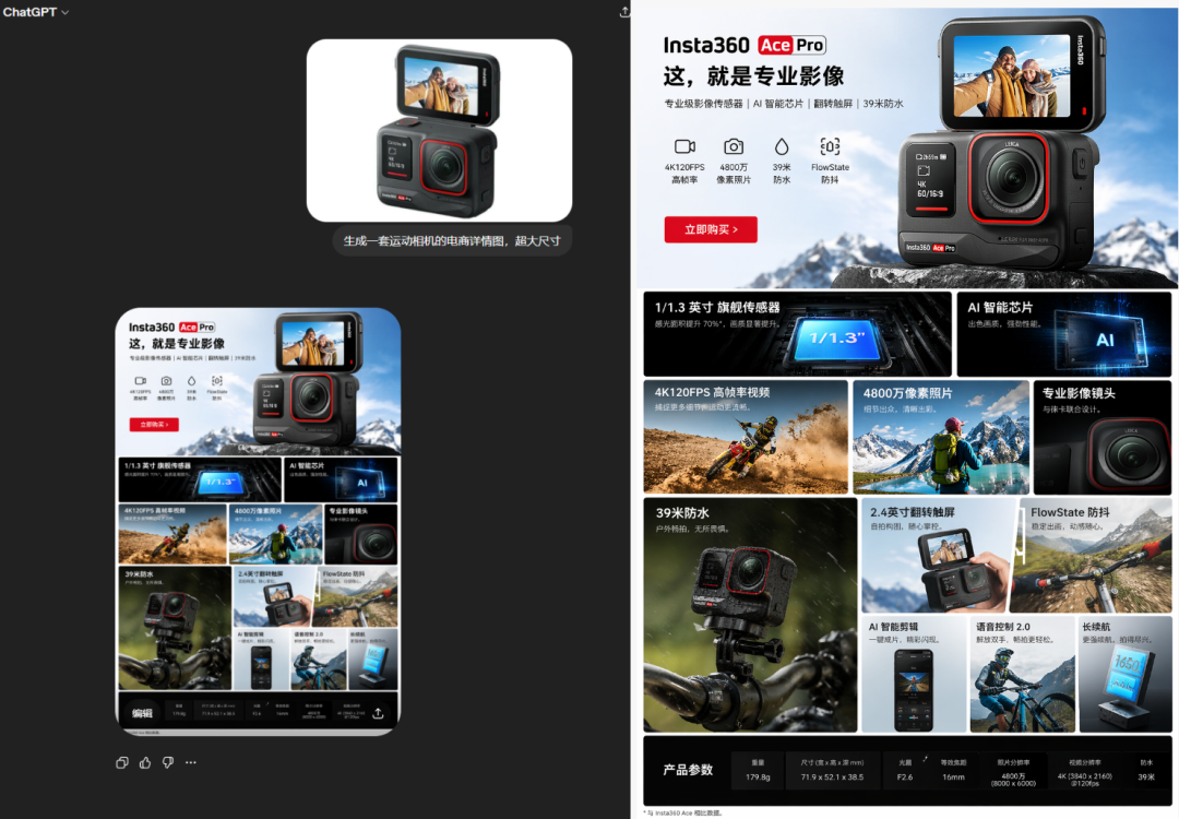 电商详情图生成示例