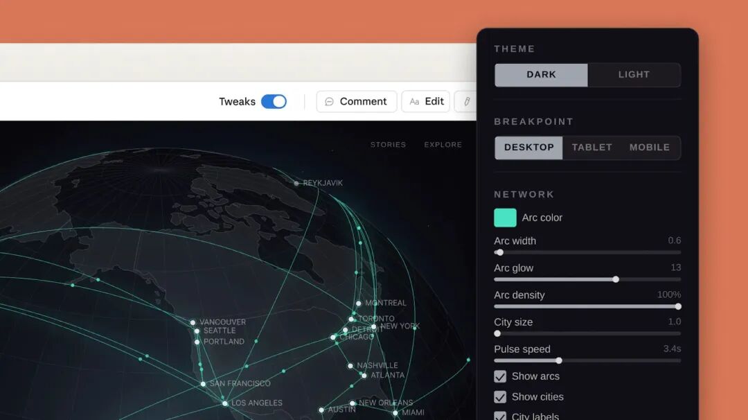 Claude Design 设计界面