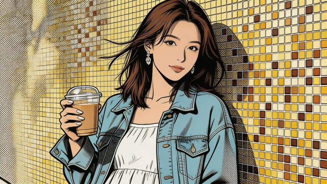 大友克洋赛博漫画风格