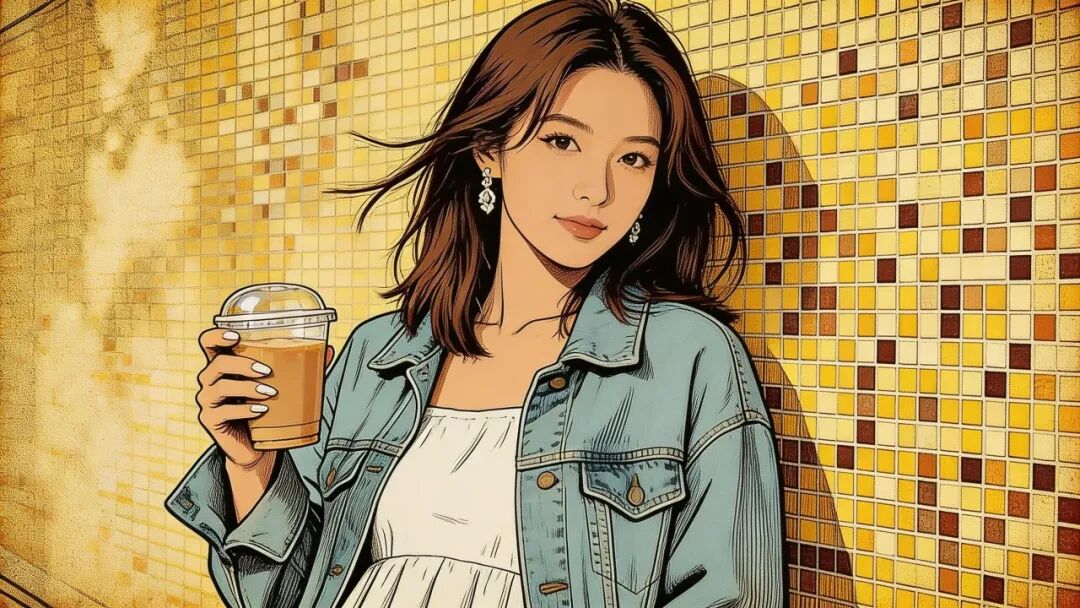 复古科幻平装封面风格