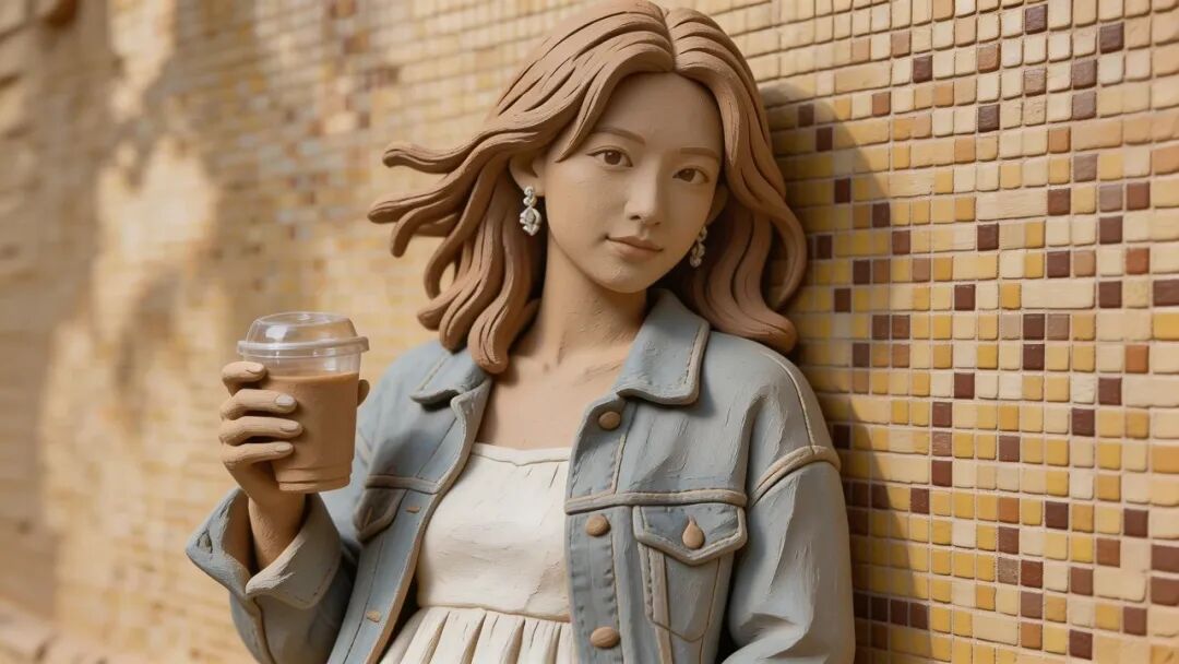 陶土浮雕壁画风格