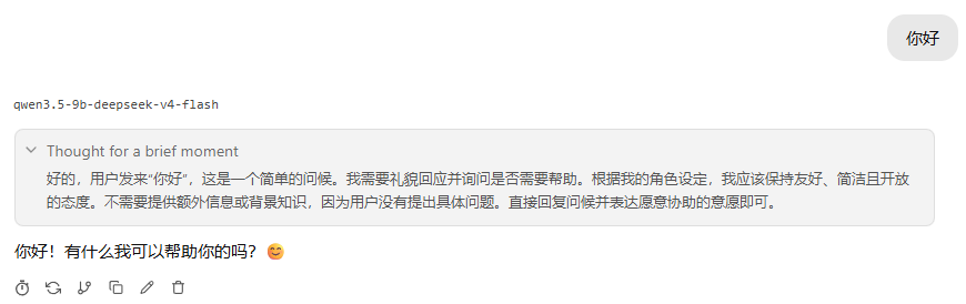 模型回答示例