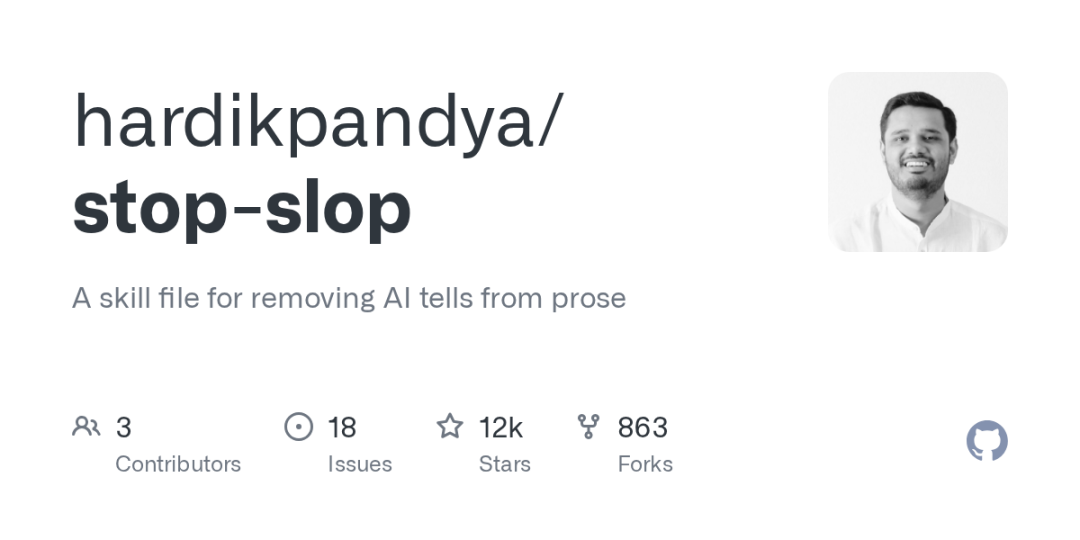 stop-slop GitHub
