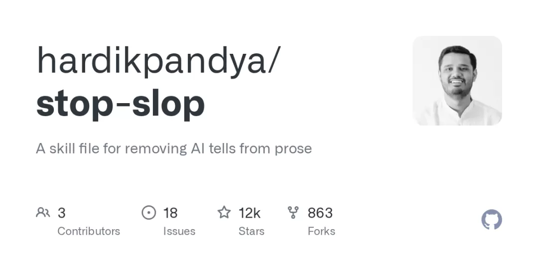 stop-slop GitHub