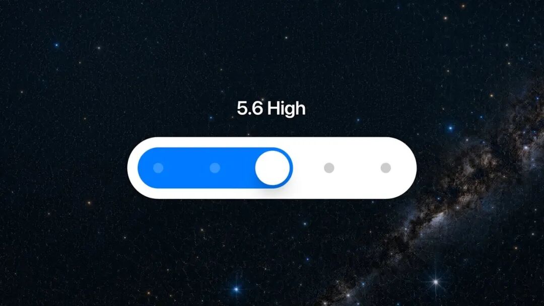 思考量滑块界面