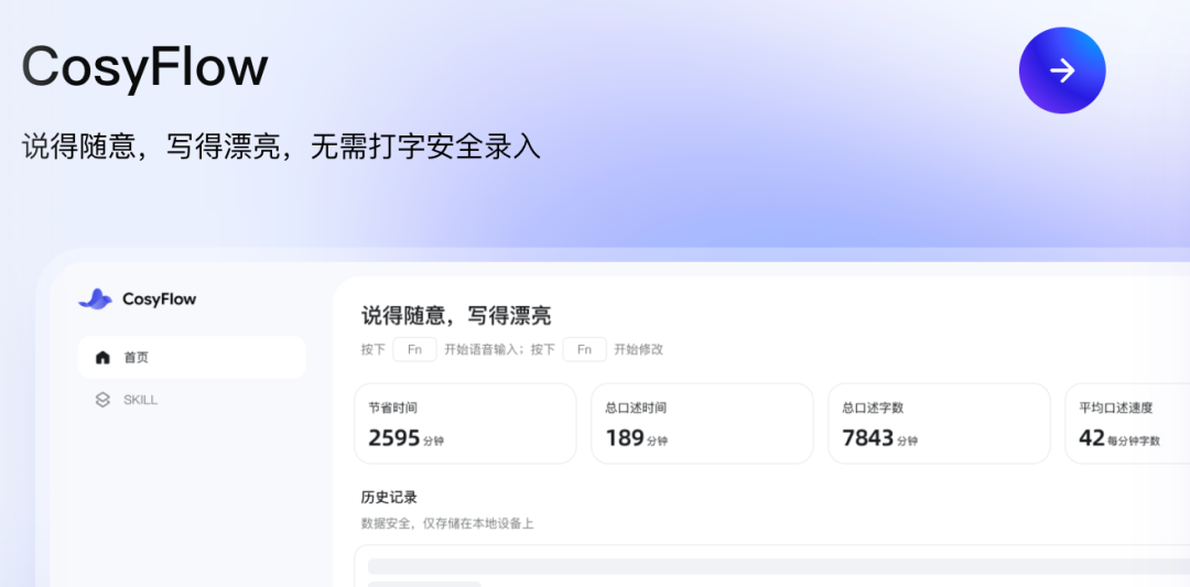 CosyFlow 界面