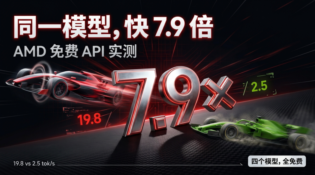 AMD 免费 API 实测对比